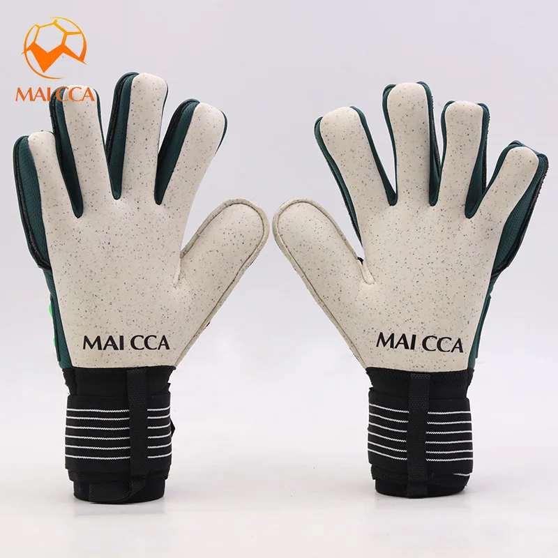 Professional Soccer Goalkeeper Gloves Professional  Soft Thick Latex Football Goalie Gloves with Super Finger Protection