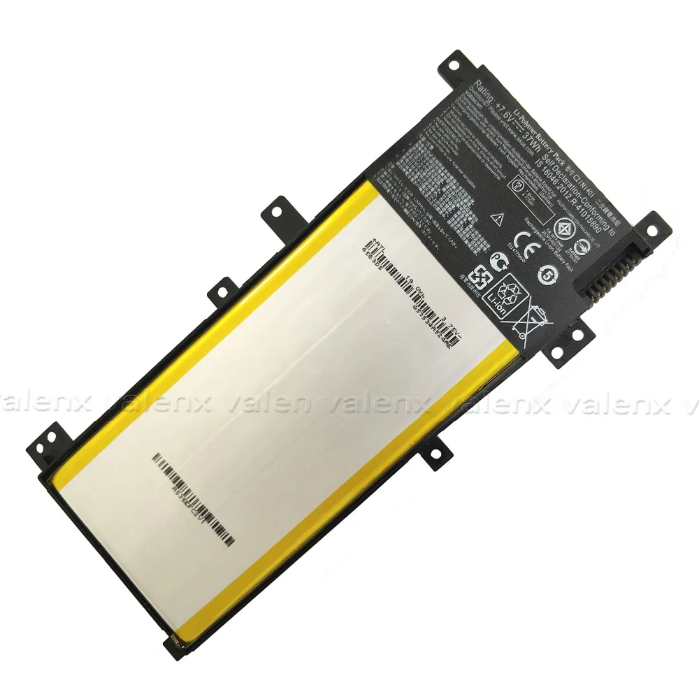 

7.6V 37Wh C21N1401 Laptop Battery for Asus X455 X455L X455LA A455L A455LD A455LN F455L K455L X454W Y483LD W419L C21PqCH