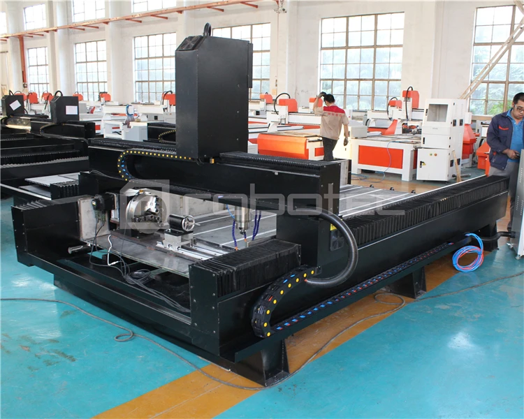 Enrutador Cnc de piedra de China, fresadora Cnc de 3 ejes para madera, Metal, plástico, corte de grabado, máquina Cnc de tallado de aluminio 1325