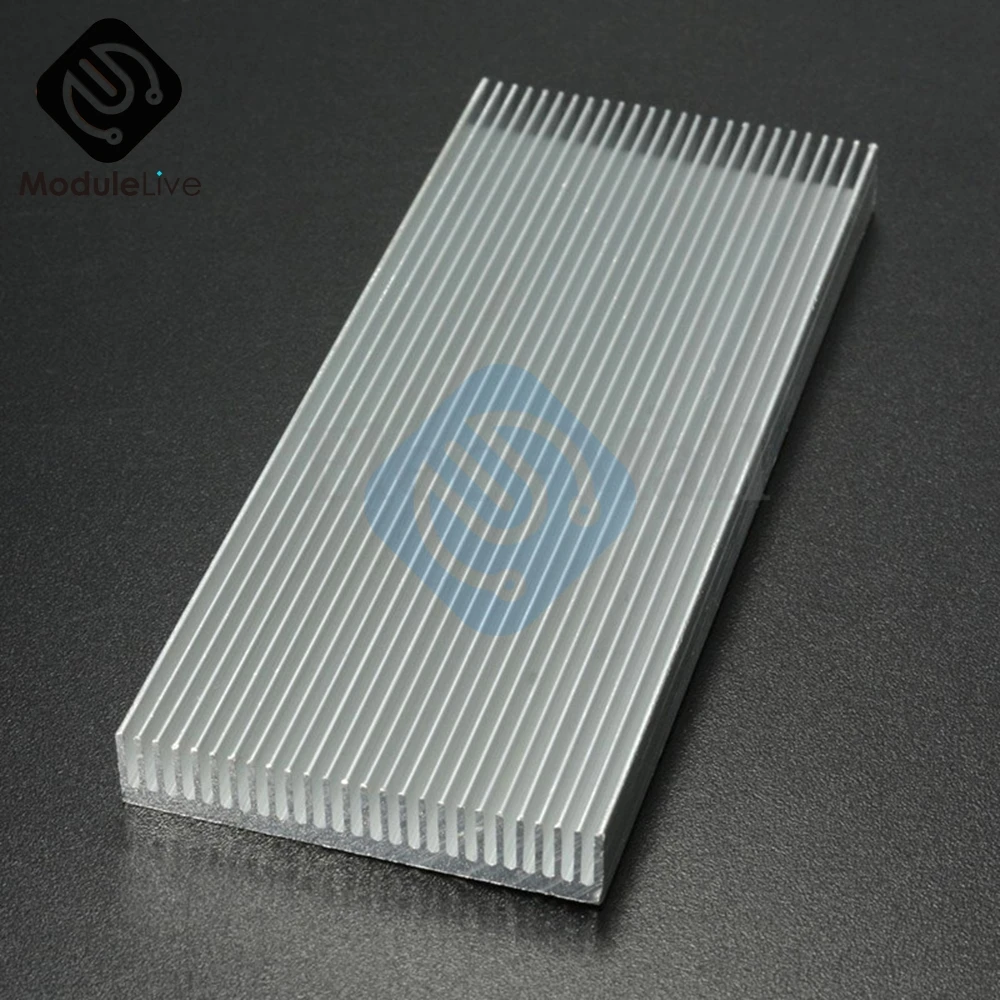 100x41x8mm Aluminum HeatSink radiator Heat Sink (Dense tooth )