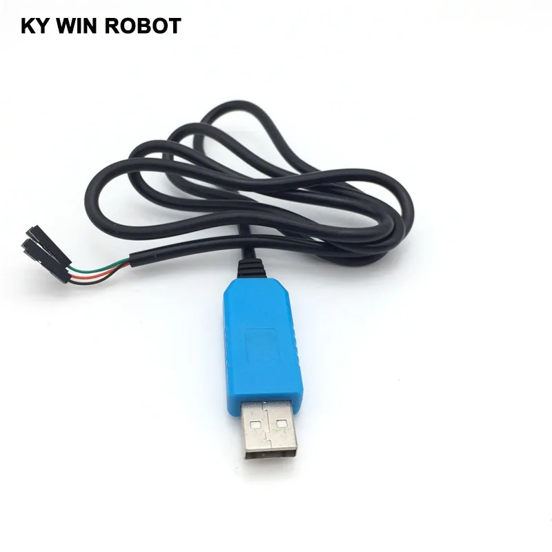 1 قطعة PL2303 TA USB TTL RS232 تحويل كابل تسلسلي PL2303TA متوافق مع Win7 Win8 Win10 vista