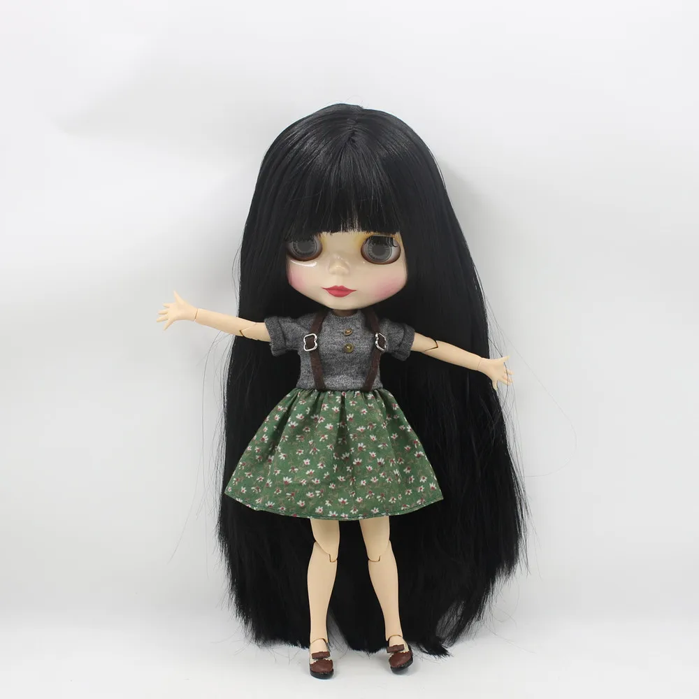 ICY DBS Blyth Doll Series No.BL9601 Black hair  white skin 1/6 BJD JOINT body Neo