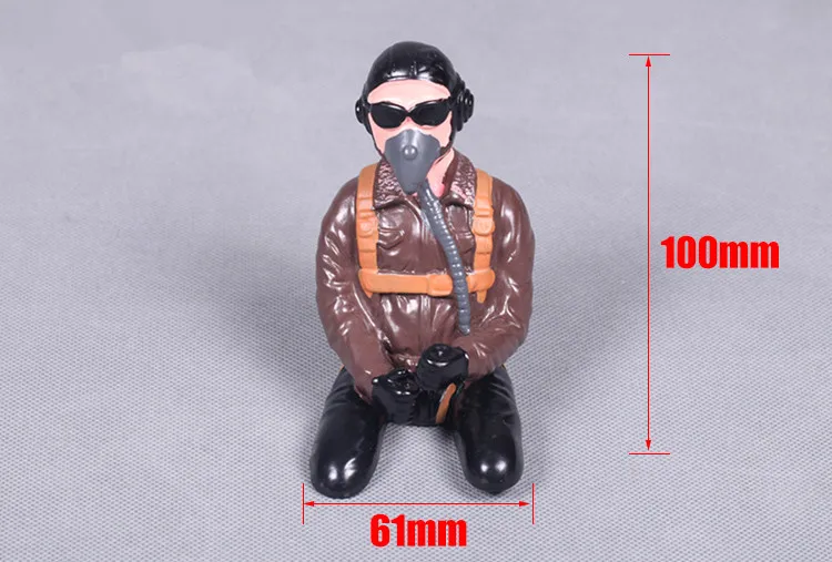 FMS Pilot Figures Hand Painted FMSPilot001-014 for RC Airplanes Model Plane Aircraft Warbird Sport Jet Car Boat Drone Toy Driver