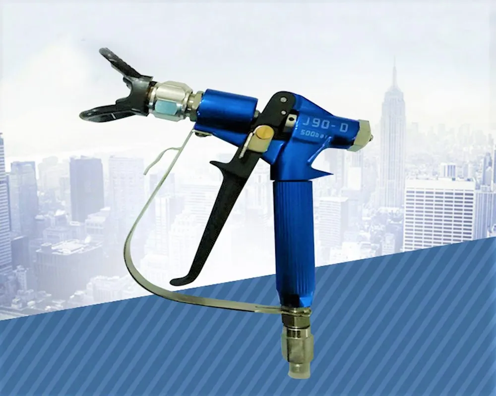 Professional Airless Paint Spray Gun Gr ประเภท4050Psi Sprayer Nozzle เครื่องสีไม่มีแก๊ส Guard