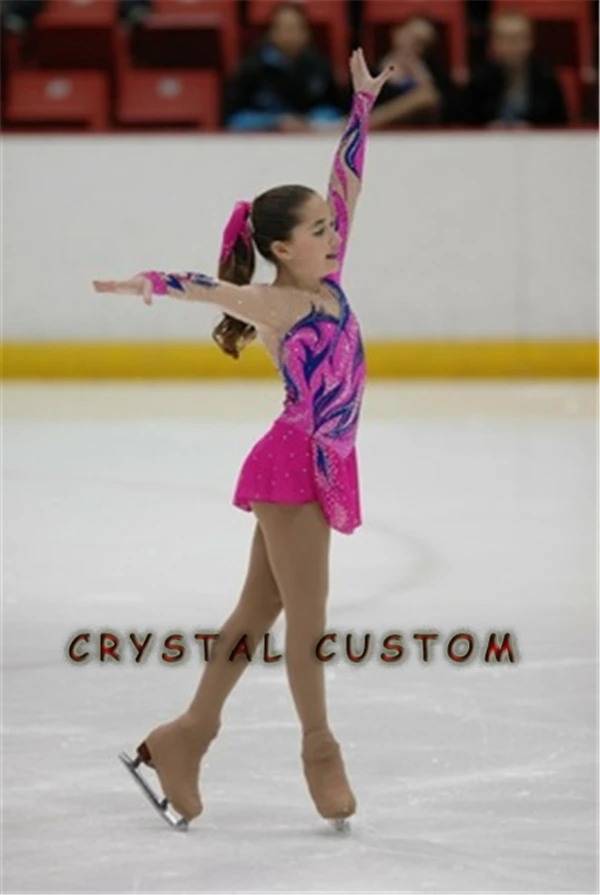 Custom Figure Skating Dresses Crystal New Brand  Vogue Ice Skating Competition Dress  DR3271