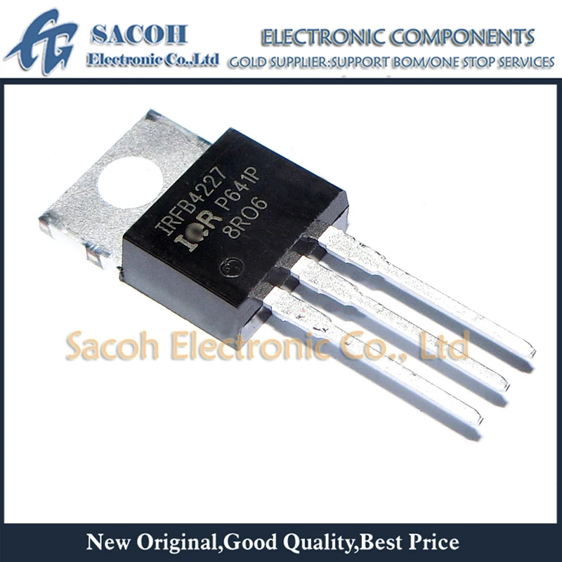 

New Original 10Pcs/Lot IRFB4227 IRFB4227PBF 4227 OR IRFB4228 OR IRFB4229 TO-220 46A 200V Power MOSFET Transistor