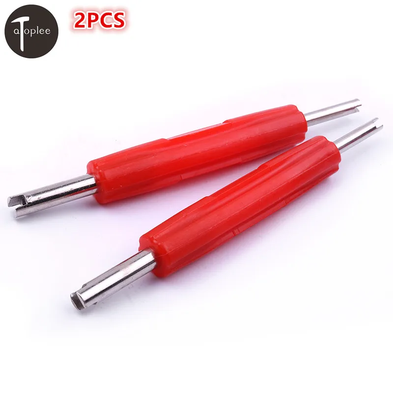 2PCS Car Auto 12cm Red Valve Core Key Remover Removal Tool For A/C R134a R12 Air Conditioning System