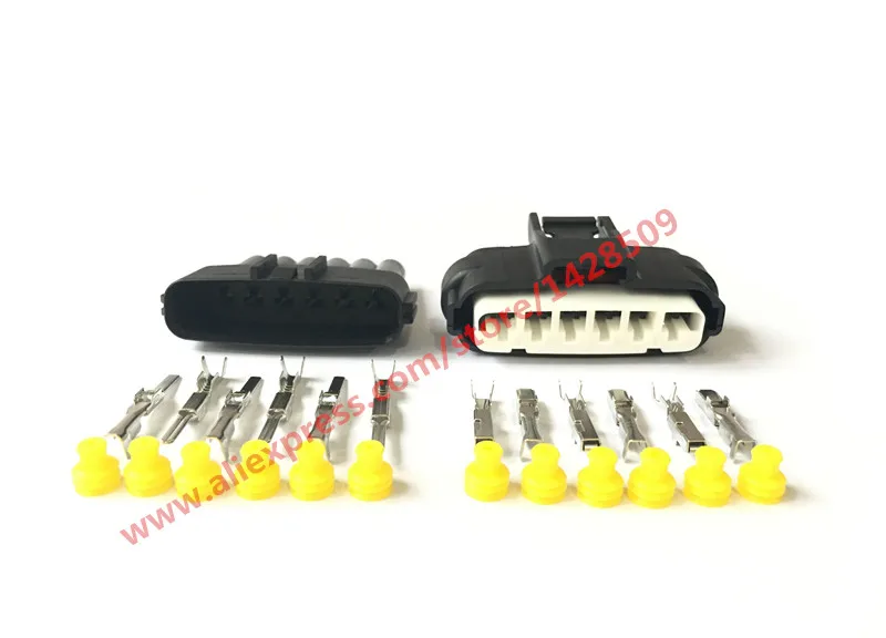 1 Set Sumitomo 6 Pin Plastic Sealed Auto Electric Male And Female Connector 7283-1968-30 For Toyota