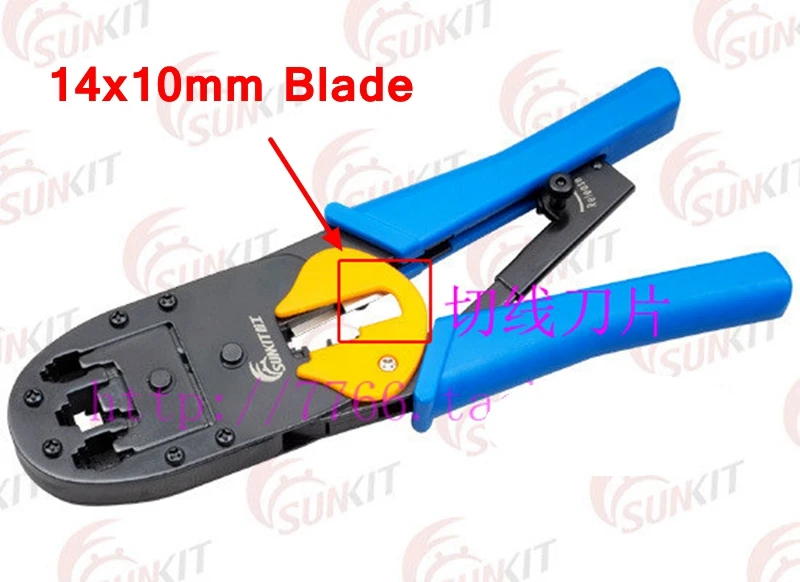 2PCS ReadStar High quality SUNKIT SK-8468B SK-8468 Network cable cutter blade 14x10mm blade Carburizing steel cable cutter blade