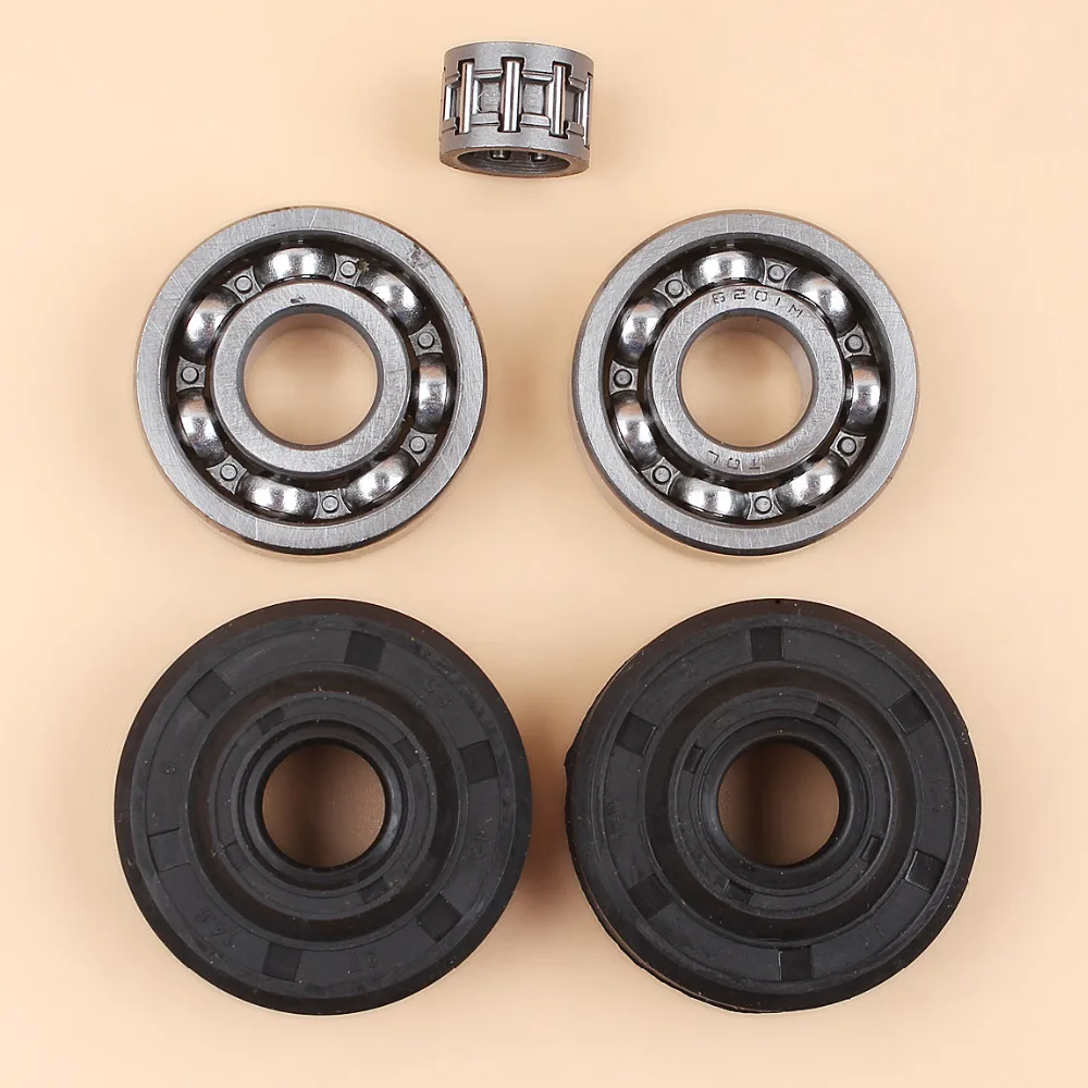 Crankshaft Crank Ball Bearing Oil Seal Kit For HUSQVARNA 240 236 235 142 141 136 137 36 41 Chainsaw Parts