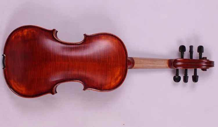 

6 string 4/4 Violin Ebony parts Flame Maple Back Antique Varnish Spruce Master Powerful Sound Pro+602