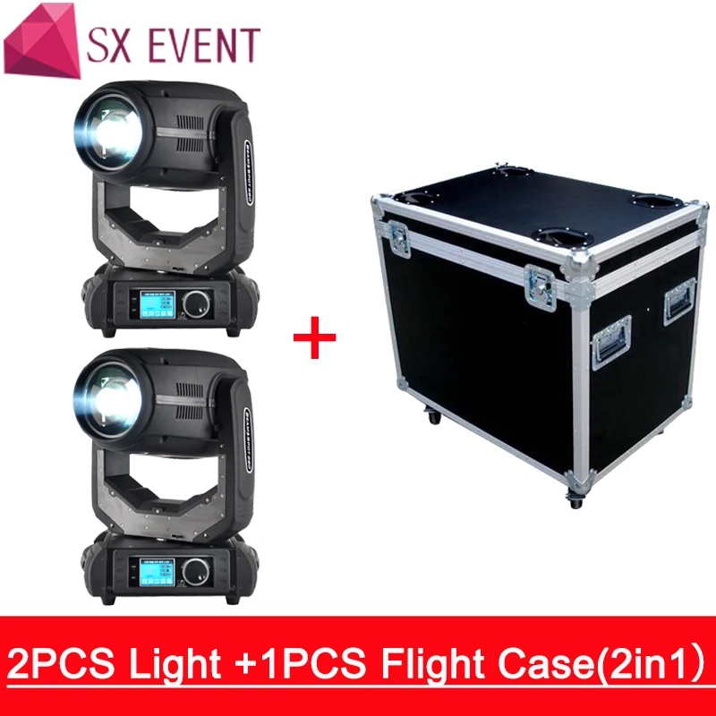 

Flight case 2IN1 2PCS 10R 280w beam spot wash 3 in 1 moving head Facotry supplier professional stage equipment dj Robe pointe