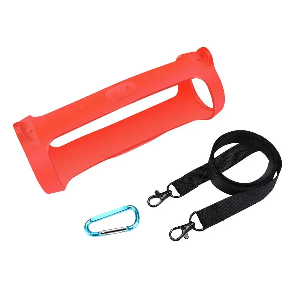 100% Brand New Hard Travel Silicone Case for JBL Charge 4 Chareg4 Portable Waterproof Wireless Bluetooth Speaker