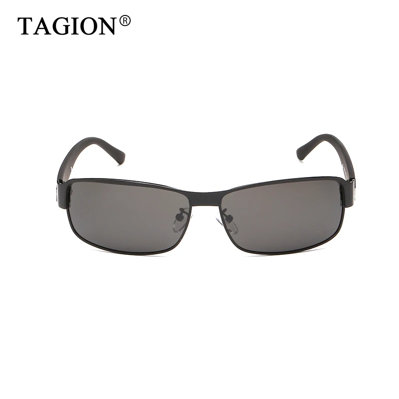 Okulary przeciwsłoneczne męskie 2026 TAGION Luxury Brand Vintage Rectangle z polaryzacją, okulary do jazdy samochodem, gafas oculos de sol 8485