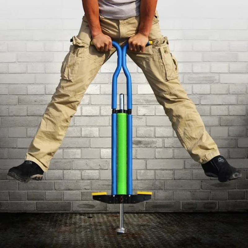 Adult Child Double Rod Single Pole Jumping Pole Pogo Stick Bear Outdoor Sports Toys Bodybuilding and Happy Toys Birthday Gift