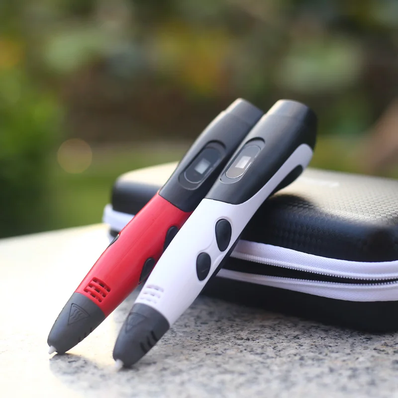 Fashion 3D Pen 3D Printer Pen With 200m PLA / ABS Filament, Can Be Used Outdoors , Christmas Present