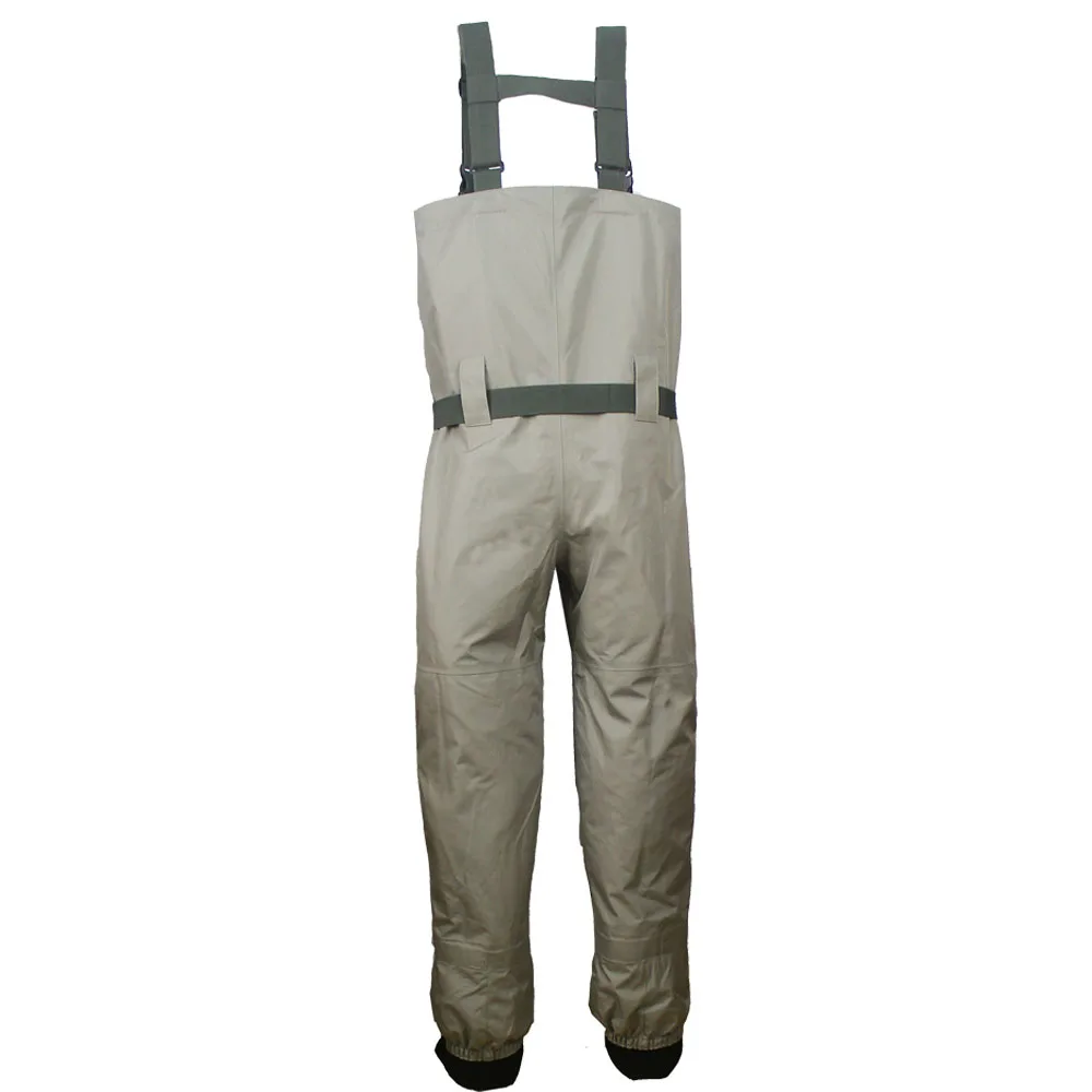 Waders respiráveis impermeáveis para pesca com mosca, meia de neoprene, waders no peito para homens e mulheres