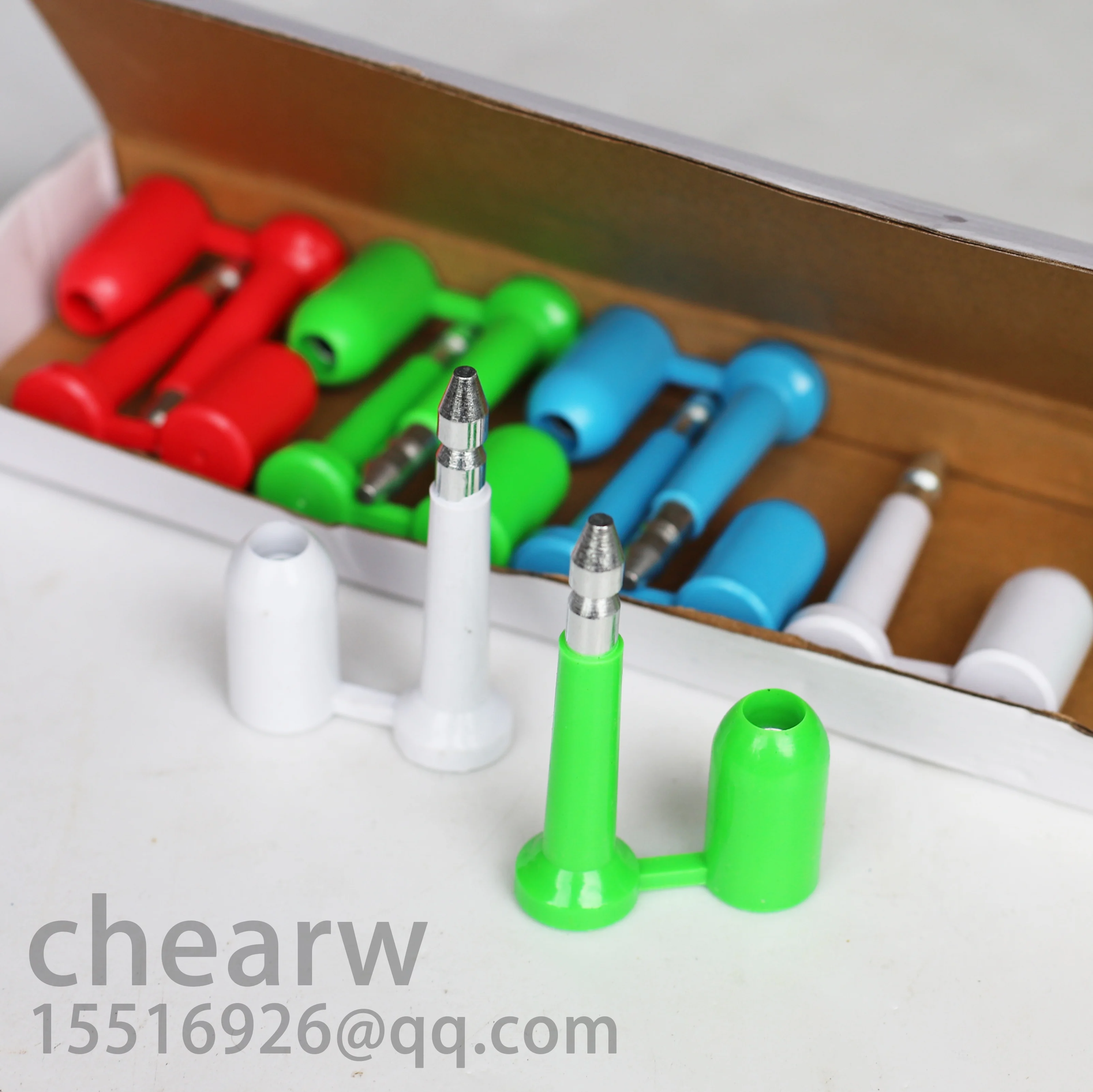 10pcs one box High quality bolts seals mini disposable Lock Meter Seal zhengcheng seal industry security safety guard anti-fake
