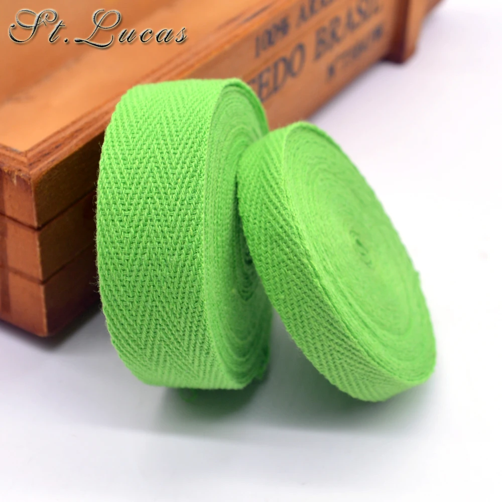 DIY New colourful 20mm chevron 100% cotton ribbon webbing herring bonebinding tape lace trimming for packing accessories