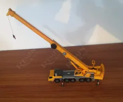 Collectible Tonkin 1:87 Scale Lie-bherr LTM 1250-5.1 Mobilkran Mobile Crane Engineering Machinery Diecast Toy Model Decoration