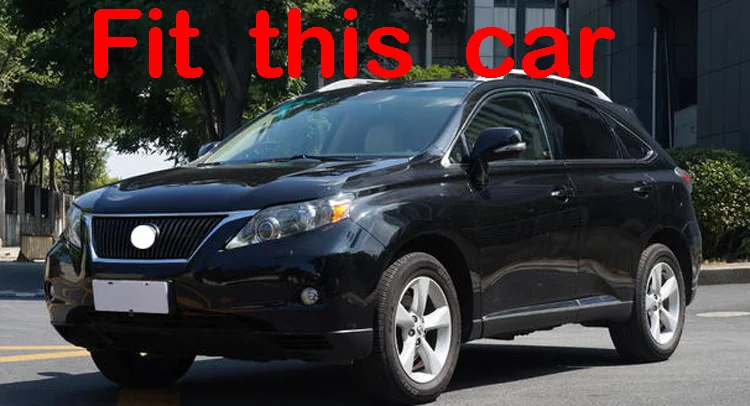 For Lexus RX270 RX350 Aluminum+Canvas Rear Cargo Cover Privacy Trunk Screen Security Shield Shade Accessories