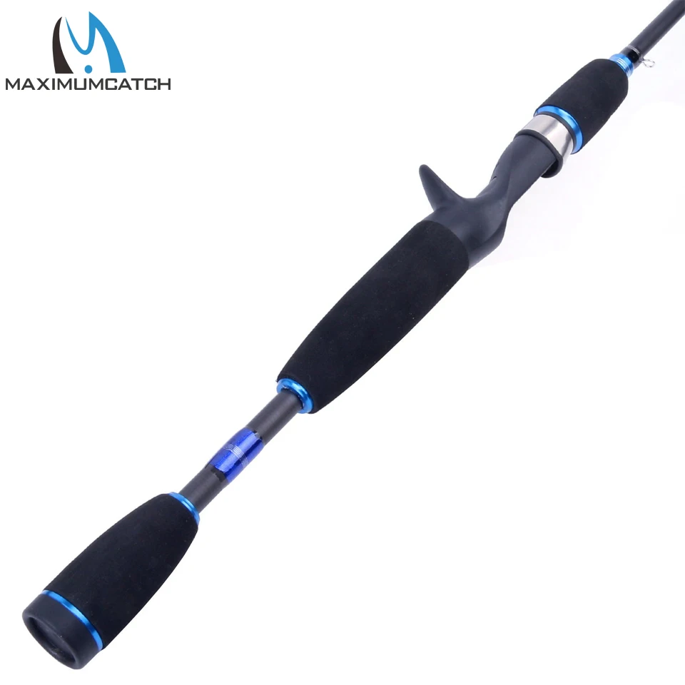 Maximumcatch Fishing Baitcasting Rod 2.1/2.4M 4Pieces Travel Carbon Fiber Fishing Rod Fast Action Casting Rod