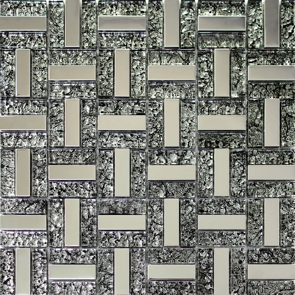 11 шт. современная черная стеклянная серебряная металлическая мозаичная плитка, кухонный фартук, шкаф для гостиной, камина, стены, кирпичная плитка, украшение 11 шт. современная черная стеклянная серебряная металлическая мозаичная плитка, кухонный фартук, шкаф для гостиной, камина, стены, кирпичная плитка, украшение