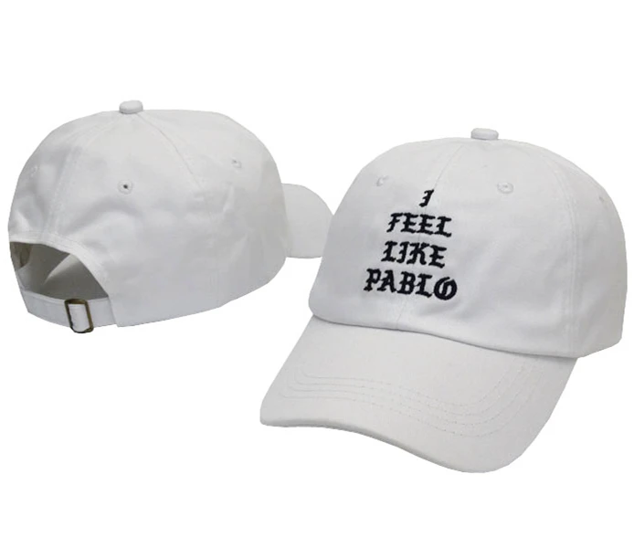 Kanye West Brand I feel like pablo Fashion Golf Swag Cap Pray Palace Dad Hat Sun Cotton Women and Men Baseball Cap Snapback