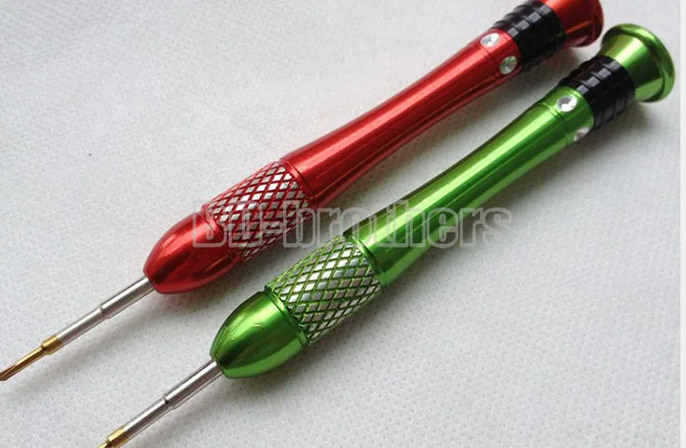 

125mm S2 Steel Aluminium Magnetic Screwdriver (Pentalobe / Phillips / Straight / T5 / T6) for iPhone Samsung 900pcs/lot