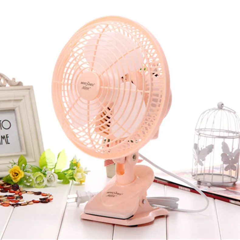 pig lovely 20w Summer selling 90 degree rotary color electric mini student clip swimng fan