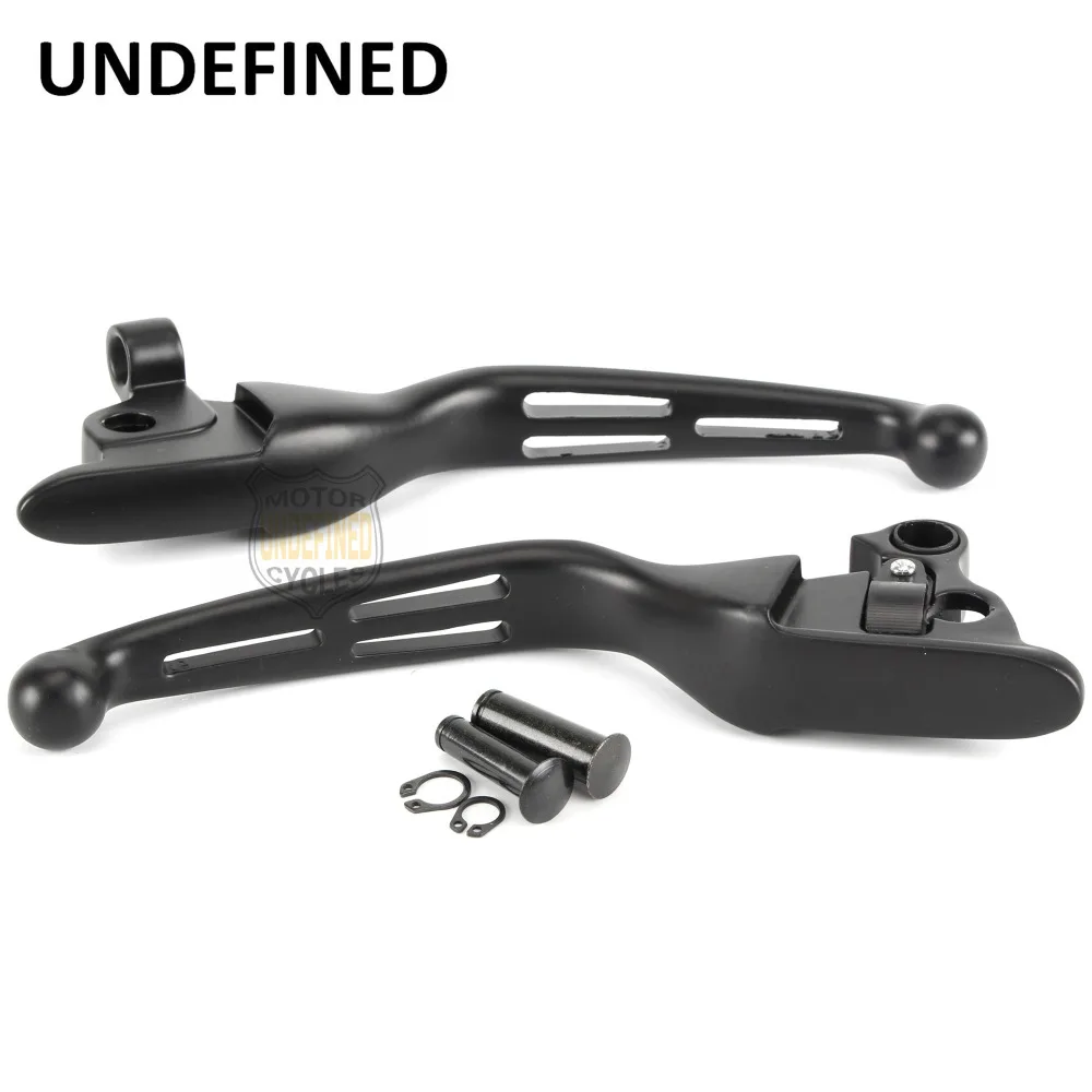 Black Motorcycle Hollow Out Brake Clutch Levers  For Harley Touring Electra Glide 2008 - 2013 UNDEFINED