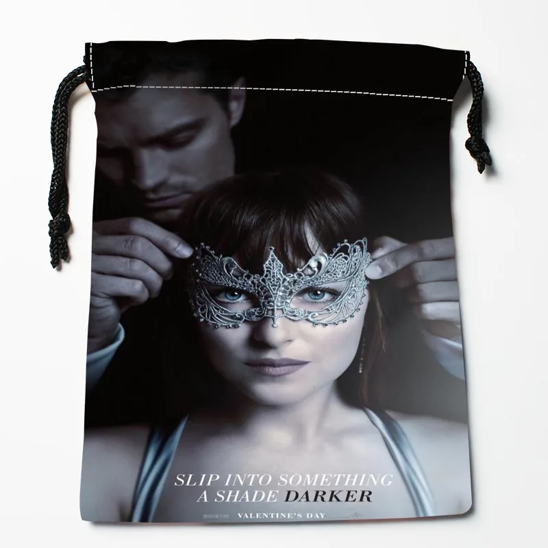 New Arrival Fifty Shades Of Grey Drawstring Bags Custom Storage Printed Receive Bag Type Bags Storage Bags Size 18X22cm