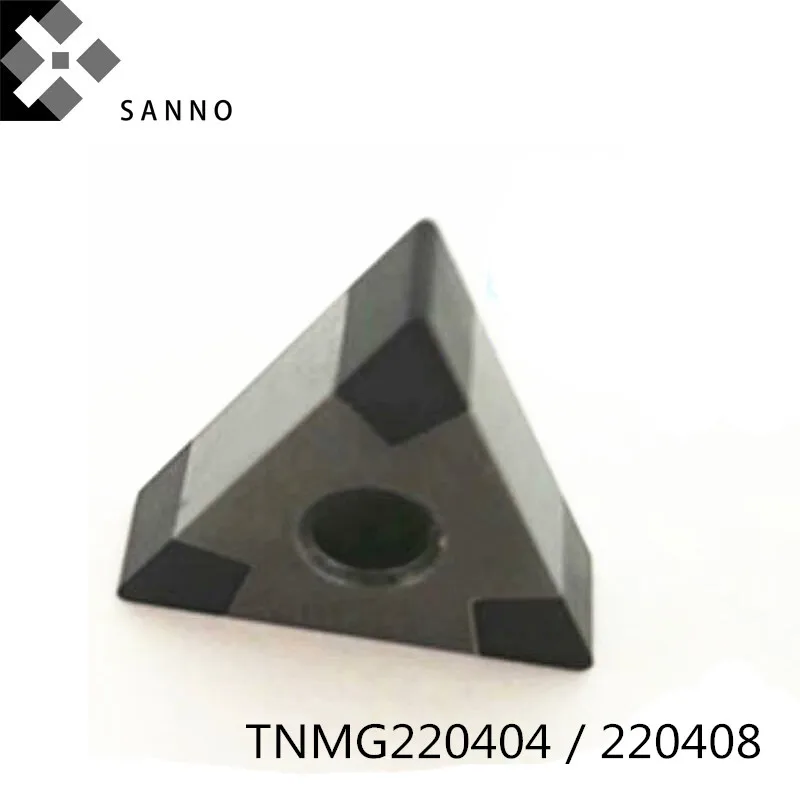 CBN blade inserts TNMG220404 / TNMG220712 cnc external turning cutting tools inserts TNMG