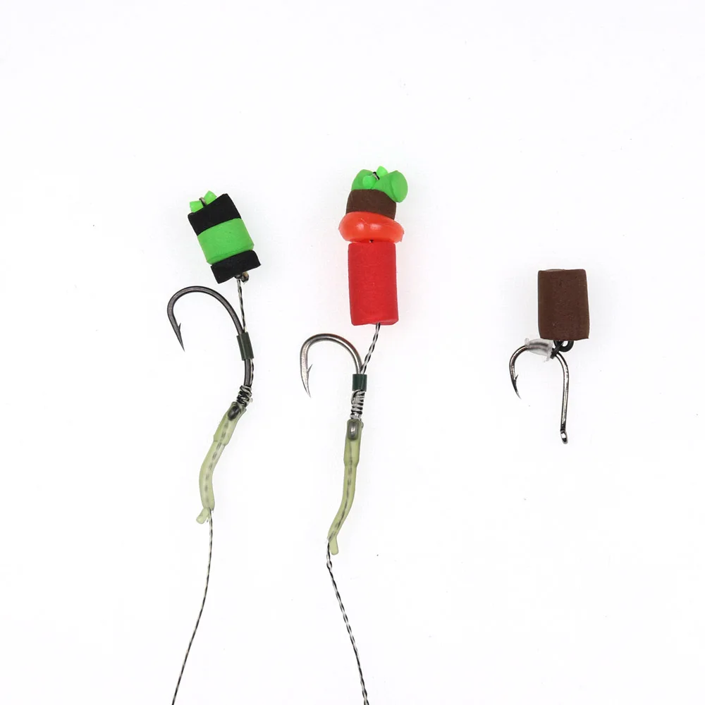JIGEECARP 24szt Ultra-pływające piankowe patyczki do wędkarstwa karpiowego Pop Up Rig Foam Stick Foam Sleeve Zig Carp Fishing Gear — zdjęcie 4