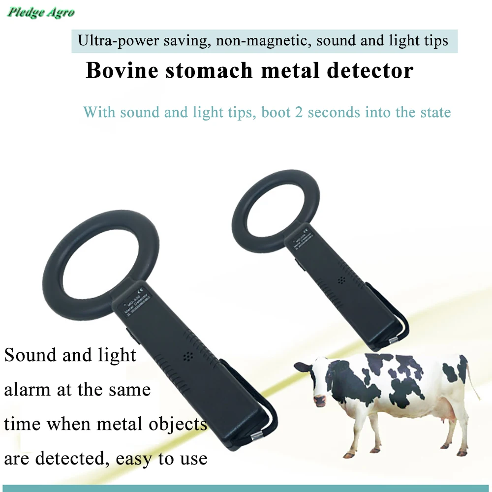 Imagem -05 - Detector de Metais Gado Vaca Estômago Varredor Segurança Portátil Gado Sensível Bovino Completo Anel Tom e Vibração Fazenda