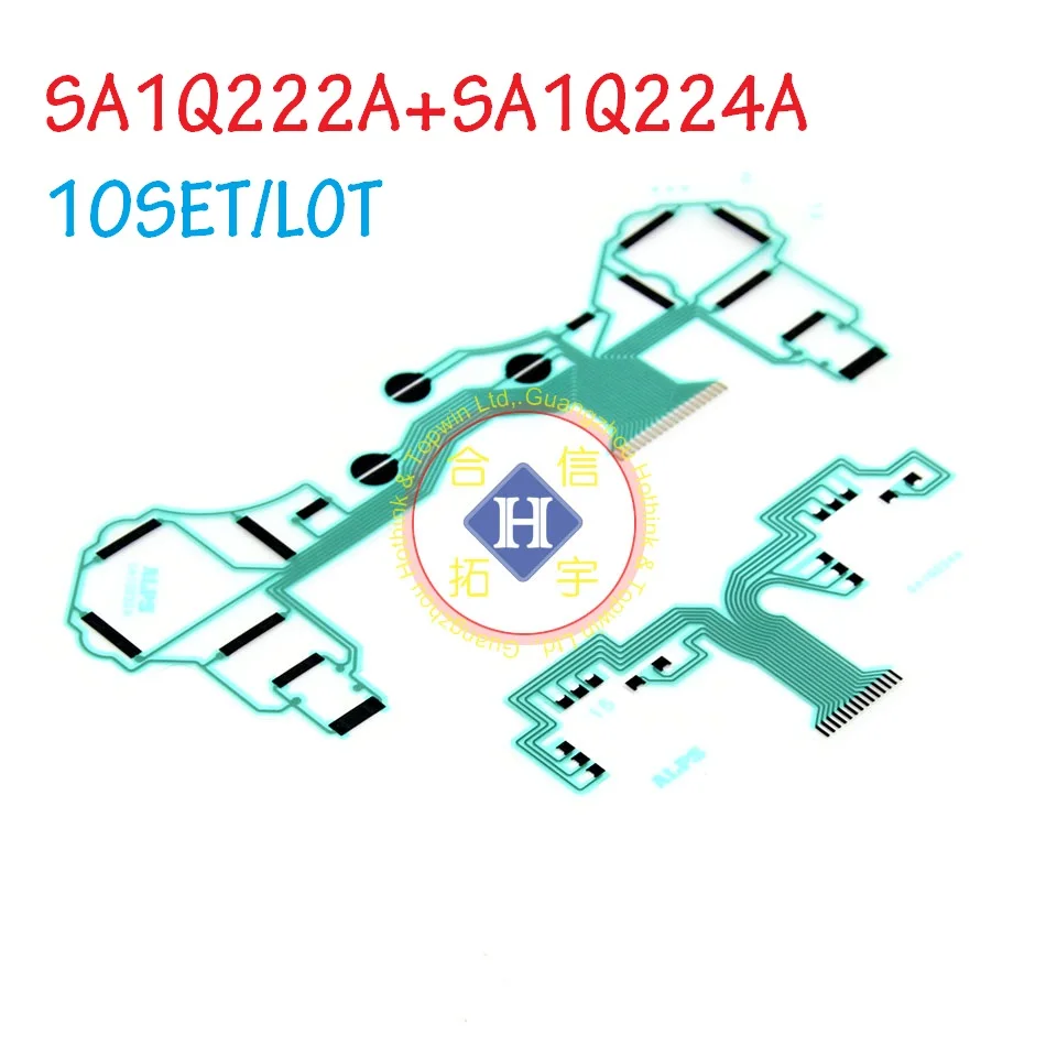 HOTHINK 10sets/lot Replacement ALPS SA1Q222A + SA1Q224A Ribbon Circuit PCB Board for PS3 Controller Dualshock 3 Repair part