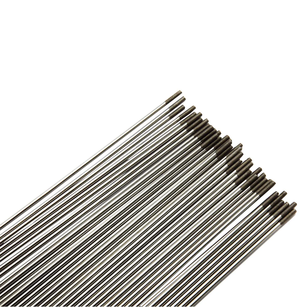 Bicycle Stainless Steel Silver Spokes 36pcs 14G/14K J Bend Bicycle Spokes pls Choose 170-300mm SUS 304 Bike Spokes BZN010