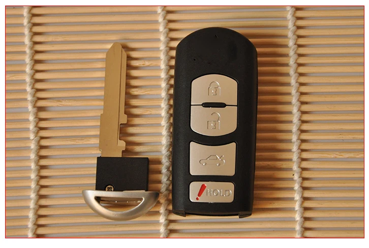 Replacemnt Smart Remote Key Shell 2 3 4 Tasten für Mazda Summit/M3/M6 Auto Schlüssel Rohlinge Fall