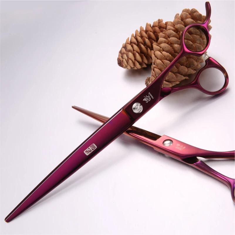 Fenice 7.0/ 8.0 inch professional JP440C pet dog grooming cutting scissors straight shears