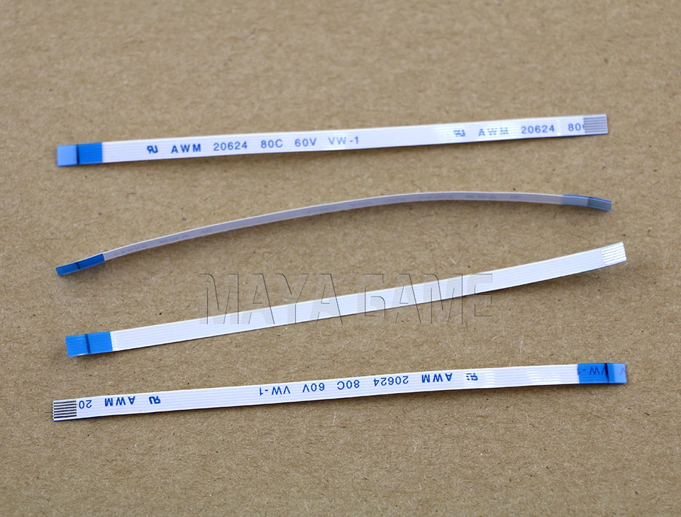 100 Buah/Lot untuk Playstation 3 PS3 Ramping 3000 Kabel Fleksibel Sakelar Daya 6in Kabel Pita Datar Fleksibel OCGAME