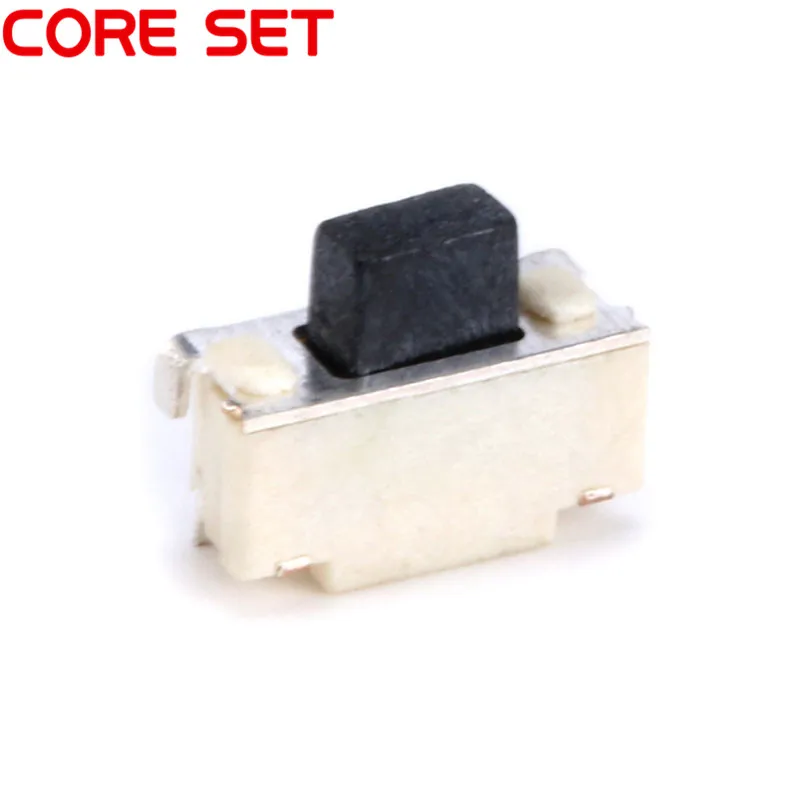 20Pcs/Lot 2x4x3.5MM Bracket Tact Switch Micro Switch 2*4*3.5mm keys Side buttons Switch SMD MP3/MP4