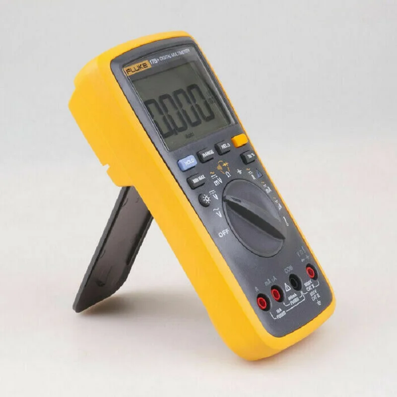 Fluke 17B + High Precision Multifunction Digital Multimeter 4000 AC / DC Current Withstand Capacitance Frequency Meter