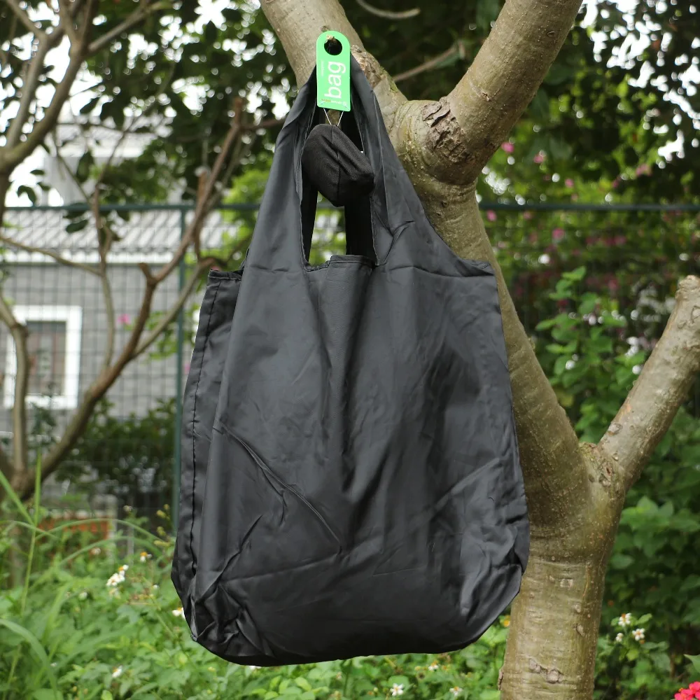 Round Ball Elastic Cotton Shopping Bag Foldable Tote Reusable Portable Shoulder Folding Pouch Handbags Printing