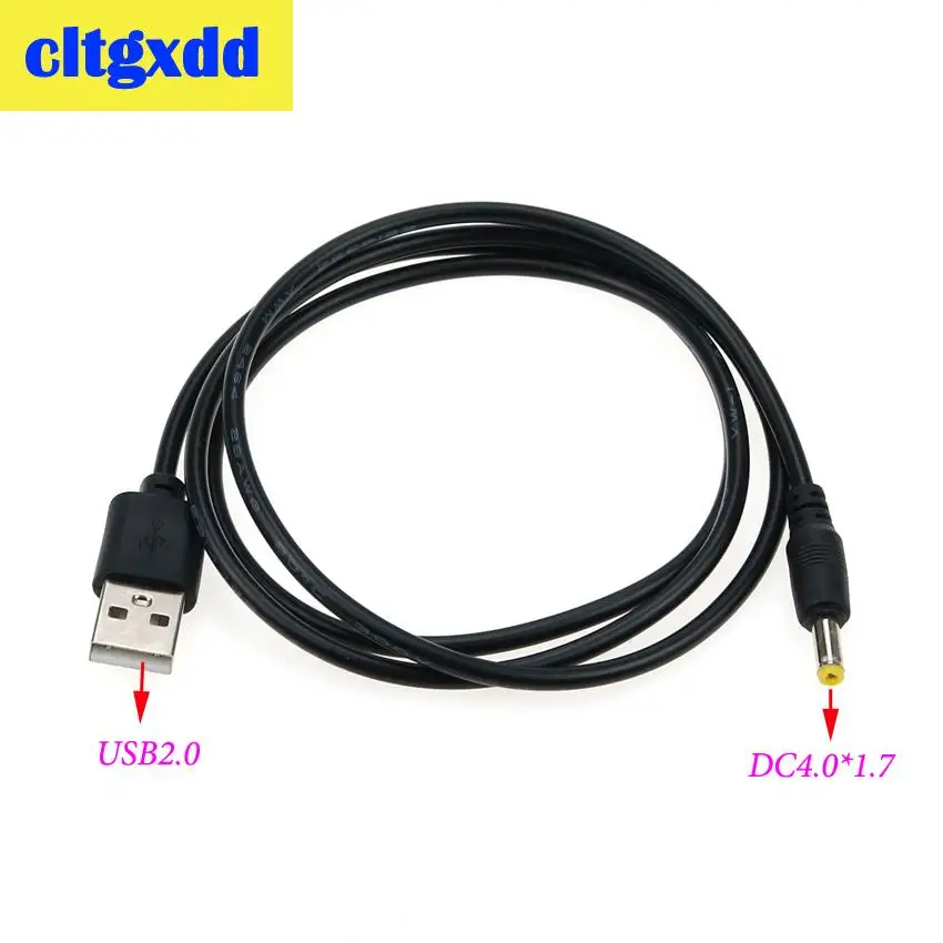 cltgxdd USB Male to 5.5*2.1 3.5*1.35 4.0*1.4mm DC Barrel Jack Power Cable AC plug Transfer Connector Charger interface converter