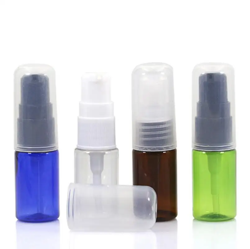 Wholesale 10ml 700pcs/lot Transparent PET bottle lotion bottle, Pump Bottle ,Cosmetic Packaging Container