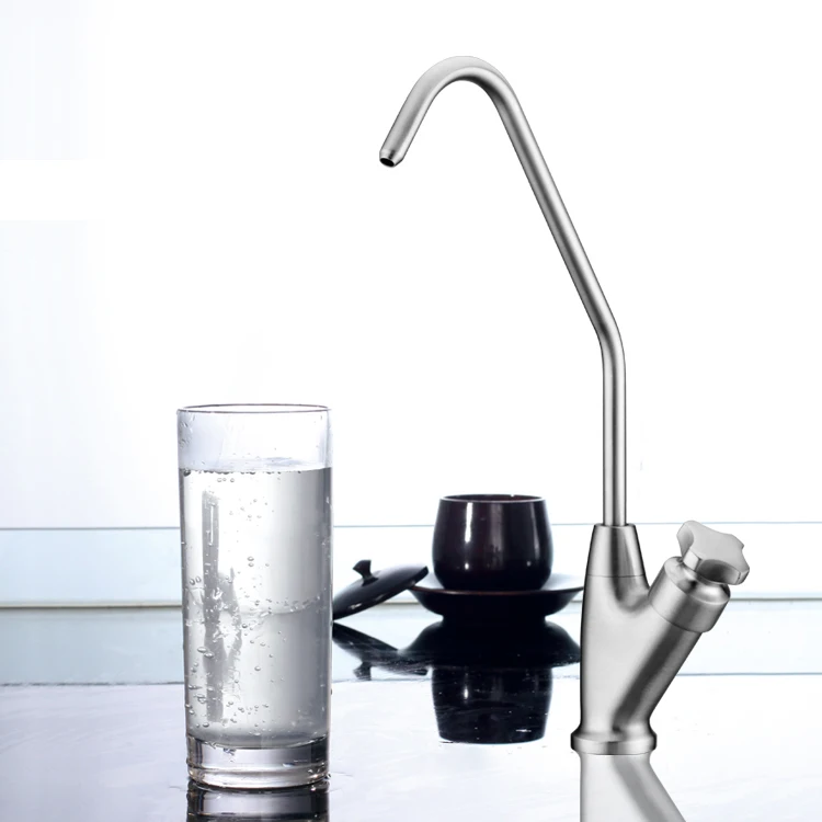 

SUS 304 Stainless Steel Single Handle Kitchen Pure Water Drinking Faucet