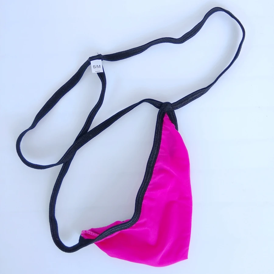 mens sexy string pouch thong Soft Fine Cotton TearDrop pouch jockstrap gay underwear