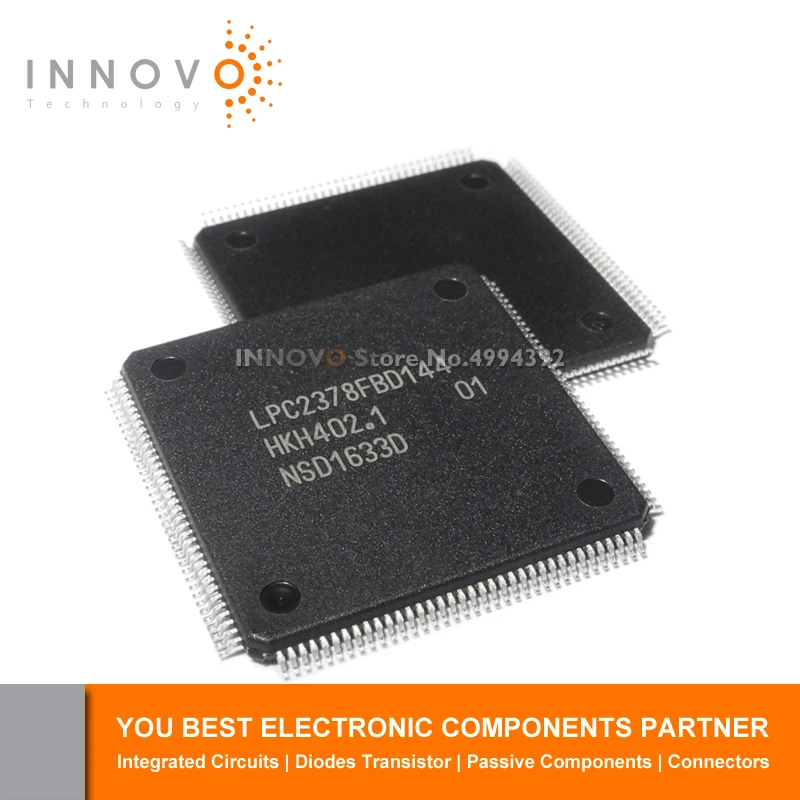 INNOVO 2pcs/lot free shipping LPC2378FBD144 QFP144 New original