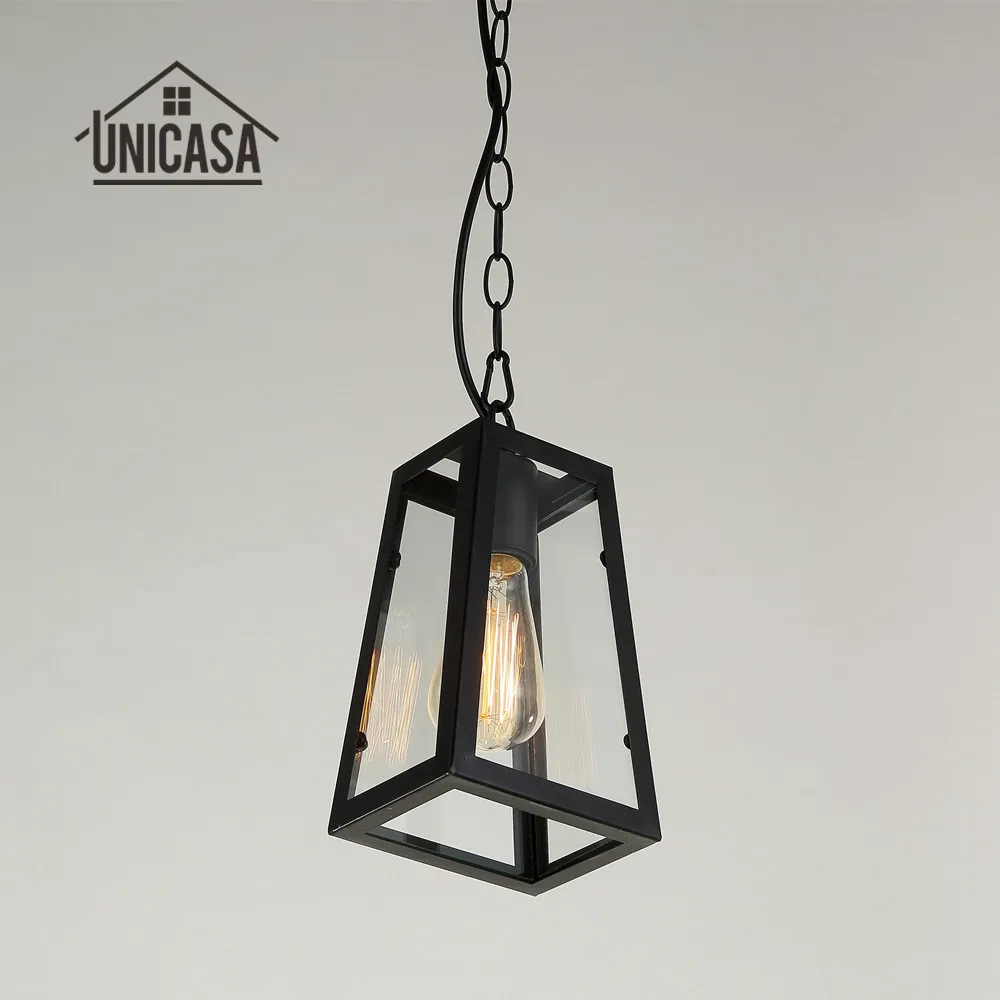 

Black Antique Pendant Lights Wrought Iron Lighting Office Hotel Bar Kitchen LED Light Vintage Industrial Pendant Ceiling Lamp