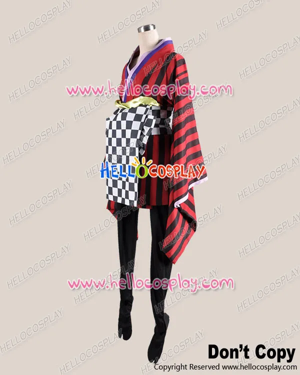 Inu x Boku SS Chapter 2 Cosplay Ririchiyo Shirakiin Costume Kimono H008 image 2